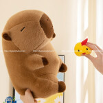 GẤU BÔNG CAPYBARA BỘ TRƯỞNG NGOẠI GIAO 35CM