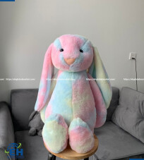 JELLYCAT LONG-EARED BUNNY LOANG GALAXY PLUSH 55CM