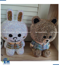 DIAMOND-ENCRUSTED BEAR