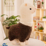 HOẠT HÌNH GẤU BÔNG SÁNG TẠO ALPACA HỒNG 46CM