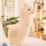 HOẠT HÌNH GẤU BÔNG SÁNG TẠO ALPACA TRẮNG 46CM