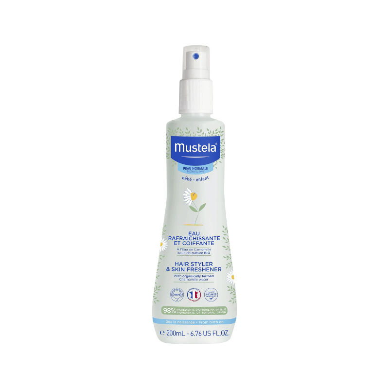 Mustela PN Eau Rafraichissante Coiffante Eau De Camomille Bio 200ml