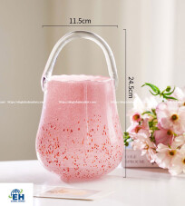 Cup & Vas Glass Flower Basket