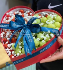 Small Heart-Shaped Gift Basket