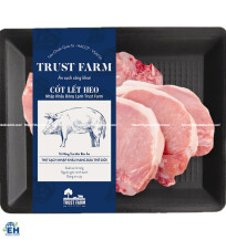 Cốt Lết Heo Nhập Khẩu Đông Lạnh Trust Farm 500g