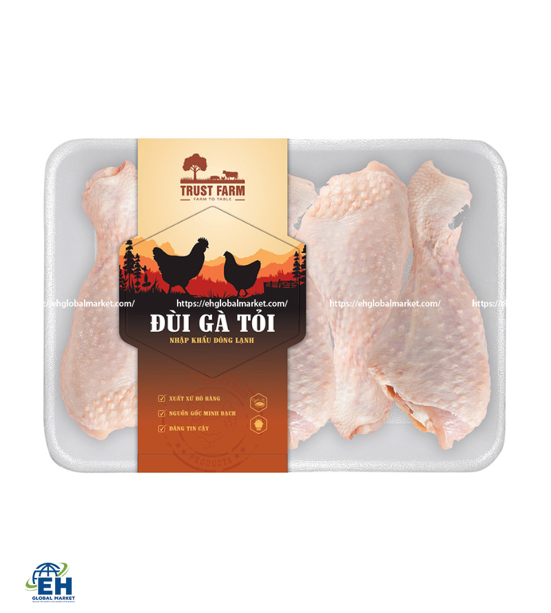 ĐÙI GÀ TỎI NHẬP KHẨU ĐÔNG LẠNH TRUST FARM 500G