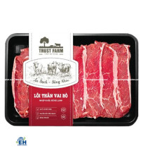 Lõi Thăn Vai Bò Nhập Khẩu Đông Lạnh Trust Farm - Beefsteak 1.2cm 300g