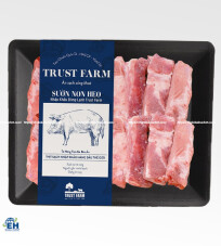 Sườn Non Heo Nhập Khẩu Đông Lạnh Trust Farm Đức 500g